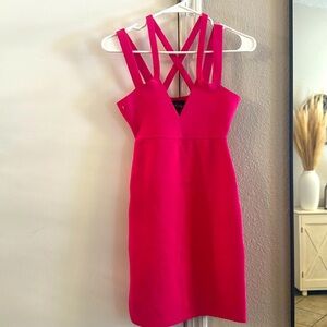 NBD Vibrant Pink Mini Dress